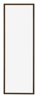 New York Aluminium Photo Frame 20x60cm Walnut Structure Front | Yourdecoration.co.uk