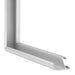 New York Aluminium Photo Frame 24x30cm Silver Matt Detail Intersection | Yourdecoration.co.uk