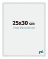 New York Aluminium Photo Frame 25x30cm Silver Matt Front Size | Yourdecoration.co.uk