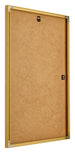 New York Aluminium Photo Frame 29 7x42cm A3 Gold Shiny Back Oblique | Yourdecoration.co.uk