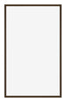 New York Aluminium Photo Frame 30x50cm Walnut Structure Front | Yourdecoration.co.uk