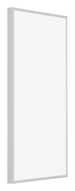 New York Aluminium Photo Frame 30x60cm Silver Matt Front Oblique | Yourdecoration.co.uk