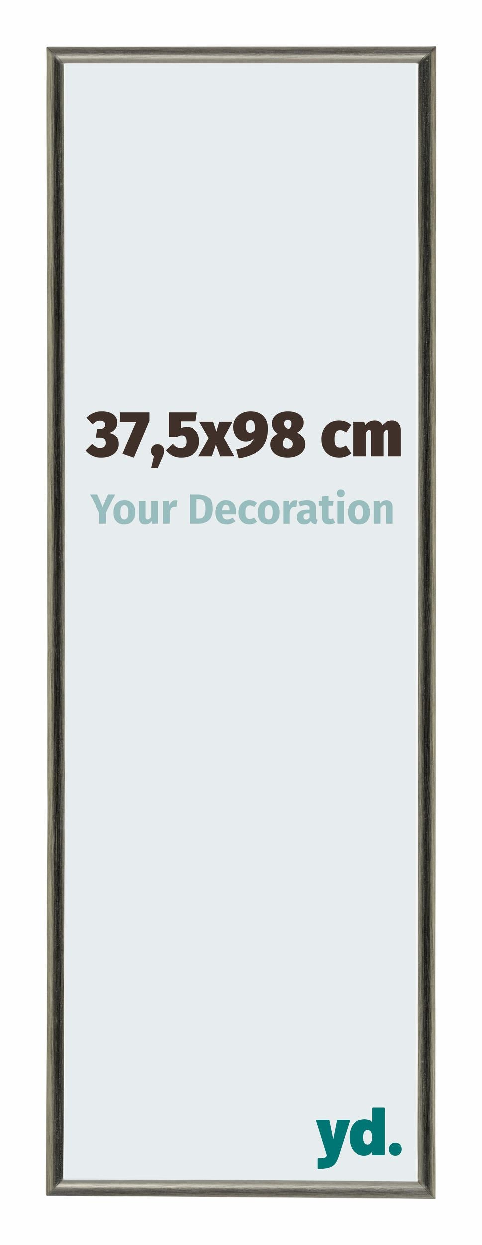 Aluminium Photo Frame 37,5x98cm Mercury Structure | Yourdecoration.co.uk