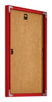 New York Aluminium Photo Frame 40x60cm Ferrari Red Back Oblique | Yourdecoration.co.uk