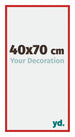 New York Aluminium Photo Frame 40x70cm Ferrari Red Front Size | Yourdecoration.co.uk