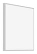 New York Aluminium Photo Frame 60x60cm Silver Matt Front Oblique | Yourdecoration.co.uk