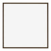 New York Aluminium Photo Frame 60x60cm Walnut Structure Front | Yourdecoration.co.uk