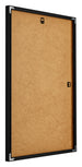 New York Aluminium Photo Frame 60x84cm Black Matt Back Oblique | Yourdecoration.co.uk