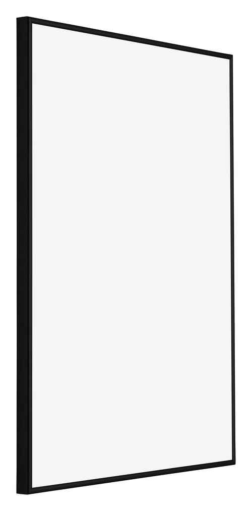 New York Aluminium Photo Frame 60x84cm Black Matt Front Oblique | Yourdecoration.co.uk