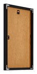 New York Aluminium Photo Frame 60x90cm Black Matt Back Oblique | Yourdecoration.co.uk