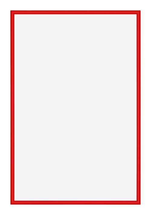 New York Aluminium Photo Frame 60x90cm Ferrari Red Front | Yourdecoration.co.uk