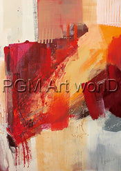 PGM FCU 702M Francesco Cusumano Astratto colorato II Art Print 21x30cm | Yourdecoration.co.uk