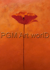 PGM HNE 702M Erika Heinemann Poppy Elegance I Art Print 21x30cm | Yourdecoration.co.uk
