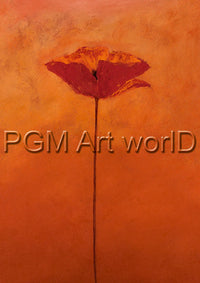 PGM HNE 702M Erika Heinemann Poppy Elegance I Art Print 21x30cm | Yourdecoration.co.uk