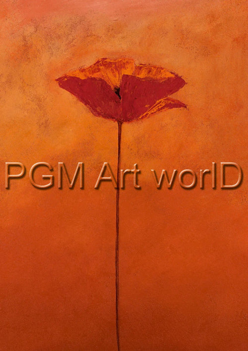 PGM HNE 702M Erika Heinemann Poppy Elegance I Art Print 21x30cm | Yourdecoration.co.uk