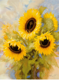 PGM LVI 43 Igor Levashov Sunflowers dream Art Print 60x80cm | Yourdecoration.co.uk