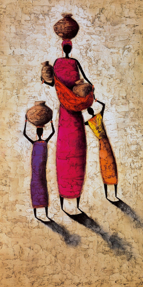 PGM RAM 24 Michel Rauscher Family Harmony Art Print 50x100cm | Yourdecoration.co.uk