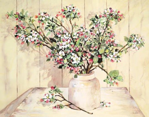 PGM SIC 07 Sherri Crabtree Country Blossoms Art Print 71x56cm | Yourdecoration.co.uk