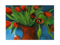 PGM UP 32036 Birgit Brandt Tulpen in Rot Art Print 40x30cm | Yourdecoration.co.uk