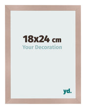 Photo Frame 18x24 cm Dusty Pink MDF Bologna Front Size | Yourdecoration.co.uk