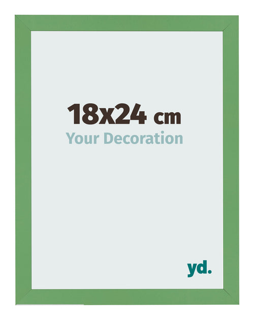 Photo Frame 18x24 cm Green MDF Bologna Front Size | Yourdecoration.co.uk