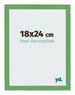 Photo Frame 18x24 cm Green MDF Bologna Front Size | Yourdecoration.co.uk