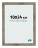 Photo Frame 18x24 cm Metal Vintage MDF Bologna Front Size | Yourdecoration.co.uk