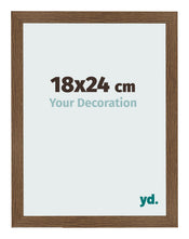 Photo Frame 18x24 cm Oak Rustic MDF Bologna Front Size | Yourdecoration.co.uk