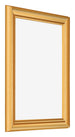 Photo Frame 18x24cm Gold Matte MDF Lazio Front Oblique | Yourdecoration.co.uk