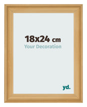 Photo Frame 18x24cm Pine Woodgrain MDF Lazio Front Size | Yourdecoration.co.uk