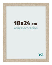 Photo Frame 18x24cm Sonoma Oak MDF Bologna Front Size | Yourdecoration.co.uk