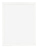 Photo Frame 18x24cm White High Gloss MDF Bologna Front | Yourdecoration.co.uk