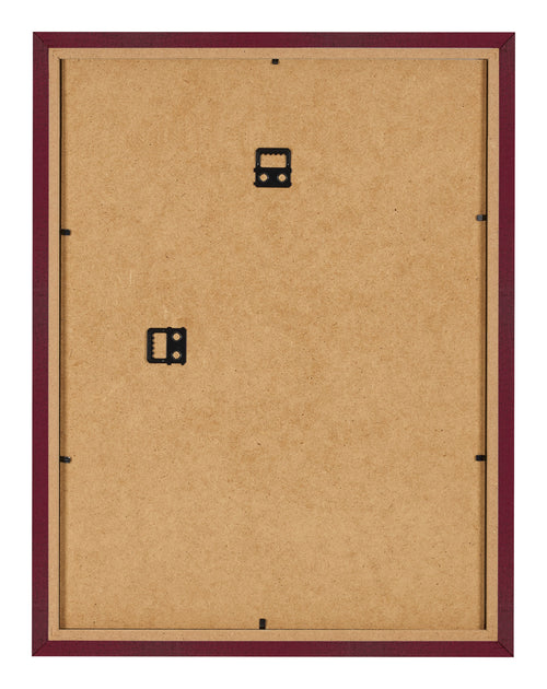 Photo Frame 18x24cm Wine Red Swept MDF Bologna Back | Yourdecoration.co.uk