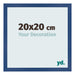 Photo Frame 20x20 cm Dark Blue MDF Bologna Front Size | Yourdecoration.co.uk