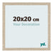 Photo Frame 20x20cm Sonoma Oak MDF Bologna Front Size | Yourdecoration.co.uk