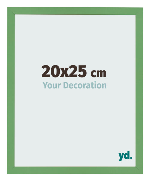 Photo Frame 20x25 cm Green MDF Bologna Front Size | Yourdecoration.co.uk