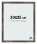 Photo Frame 20x25 cm Oxidized Metal MDF Bologna Front Size | Yourdecoration.co.uk