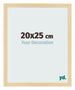 Photo Frame 20x25cm Beech Design MDF Bologna Front Size | Yourdecoration.co.uk
