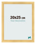 Photo Frame 20x25cm Gold Vintage MDF Pisa Front Size | Yourdecoration.co.uk