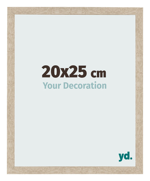 Photo Frame 20x25cm Sonoma Oak MDF Bologna Front Size | Yourdecoration.co.uk