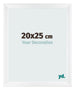 Photo Frame 20x25cm White Vintage MDF Pisa Front Size | Yourdecoration.co.uk