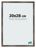 Photo Frame 20x28 cm Oxidized Metal MDF Bologna Front Size | Yourdecoration.co.uk