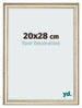 Photo Frame 20x28cm Metallic Gloss MDF Lazio Front Size | Yourdecoration.co.uk