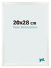 Photo Frame 20x28cm White Vintage MDF Pisa Front Size | Yourdecoration.co.uk