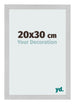 Photo Frame 20x30cm Stainless Steel MDF Bologna Front Size | Yourdecoration.co.uk