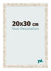 Photo Frame 20x30cm White Vintage MDF Bologna Front Size | Yourdecoration.co.uk