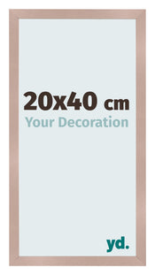 Photo Frame 20x40 cm Dusty Pink MDF Bologna Front Size | Yourdecoration.co.uk