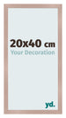 Photo Frame 20x40 cm Dusty Pink MDF Bologna Front Size | Yourdecoration.co.uk