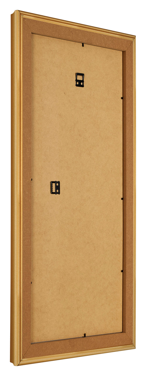 Photo Frame 20x40cm Gold Matte MDF Lazio Back Oblique | Yourdecoration.co.uk
