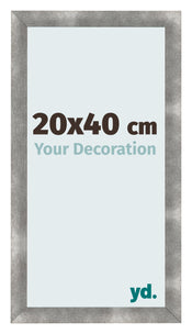Photo Frame 20x40cm Metal Vintage MDF Pisa Front Size | Yourdecoration.co.uk